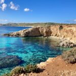 Blue Lagoon cove on Comino Island in Malta